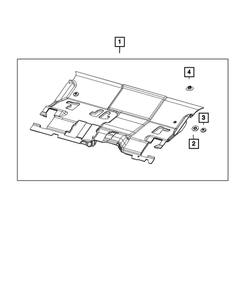 Carpets, Floor Mats, Load Floor, and Silencers for 2024 Jeep Gladiator #0