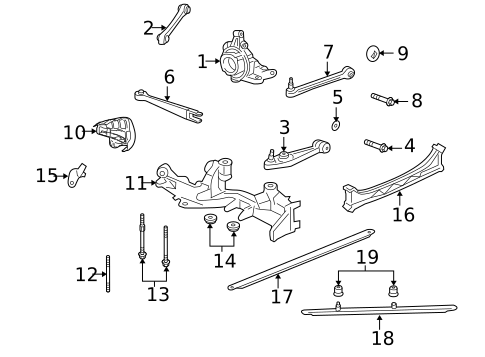 Suspension, Springs & Related Components for 2012 Porsche 911 #1