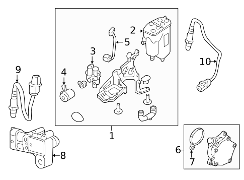 Emission Components for 2017 Land Rover Discovery Sport #0