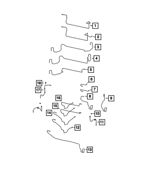 Hydraulic Control Unit, Brake Tubes and Hoses for 2022 Jeep Renegade #3