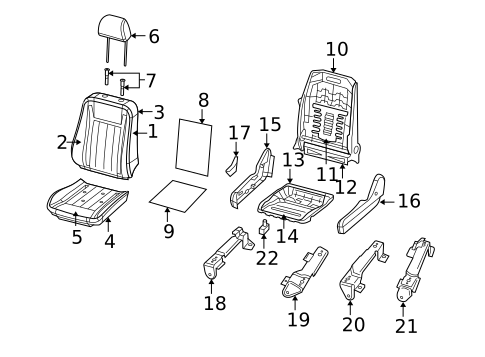 Heated Seats for 2009 Dodge Durango #0