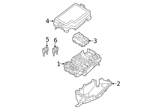 Fuse & Relay for 2019 Hyundai Ioniq #1