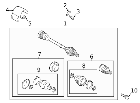 Drive Axles for 2024 Volkswagen Jetta #0