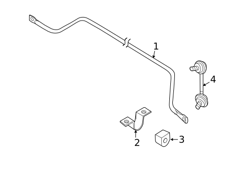 Stabilizer Bar & Components for 2013 Nissan Altima #2