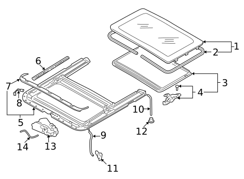 Sunroof for 2007 Audi A4 Quattro #0