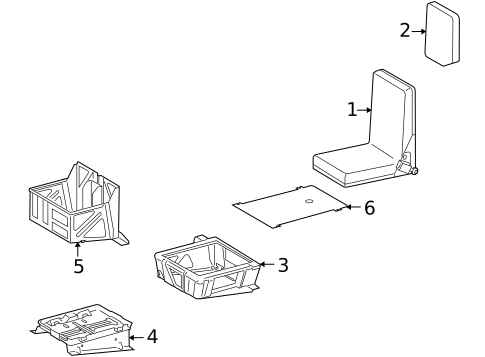 Front Seat Components for 2004 Dodge Sprinter 3500 #1