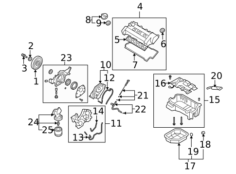 Filters for 2009 Kia Rondo #1