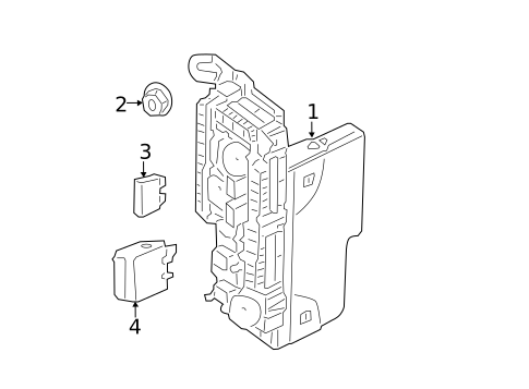 Fuse & Relay for 2012 Mercedes-Benz Sprinter 3500 #2