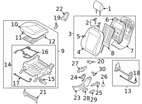 Heated Seats for 2010 Hyundai Santa Fe #0