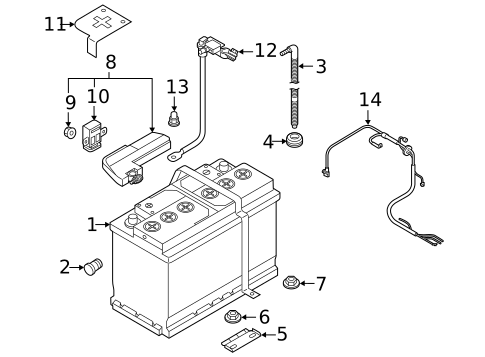 Battery for 2020 Audi RS Q8 #0