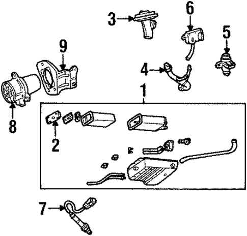 EGR System for 1998 Lincoln Continental #0