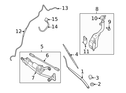 Wipers for 2012 Nissan Sentra #0