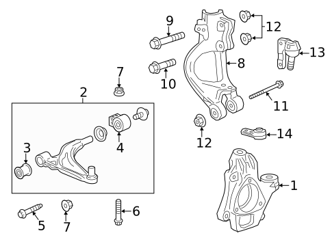 Suspension Components for 2014 Cadillac ELR #0