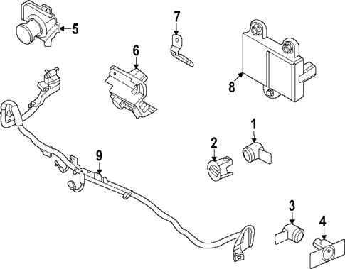 Electrical Components for 2025 Ford E-Transit #1