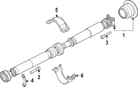 Drive Shaft for 2024 Nissan Z #0