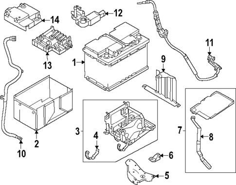 Battery for 2025 Dodge Hornet #1