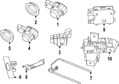 Electrical Components for 2024 Porsche Macan #4