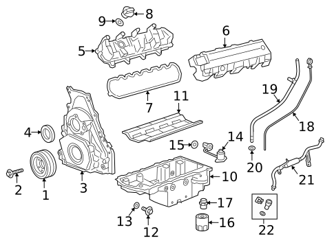Hardware, Fasteners & Fittings for 2017 Cadillac CTS #0