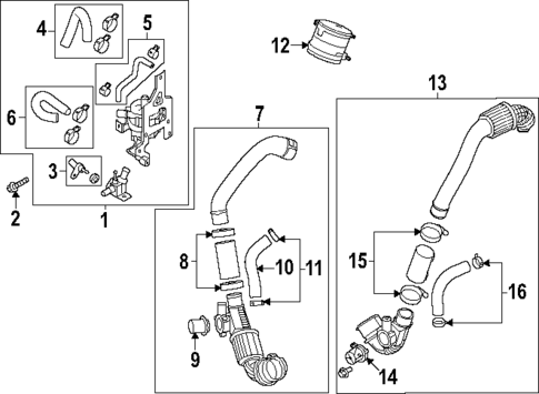 Turbo Charger for 2025 Genesis G90 #3