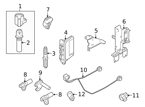 Ignition System for 2007 Ford Mustang #2