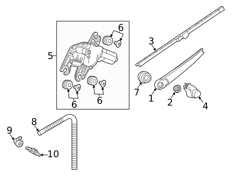 Wipers for 2023 Volkswagen Atlas #1