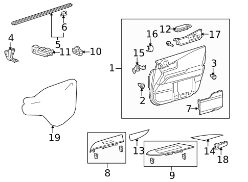 Power Seats for 2012 Lexus RX350 #2
