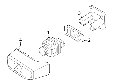 Electrical Components for 2021 Volkswagen Atlas #3