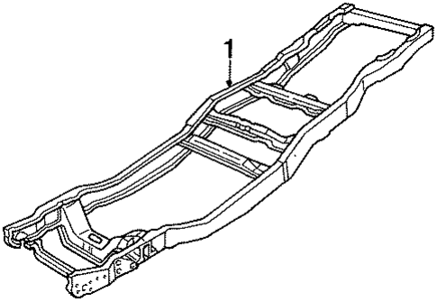 Frame & Components for 1997 Ford F-350 #1