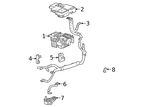Battery & Related Components for 2023 Buick Encore GX #1