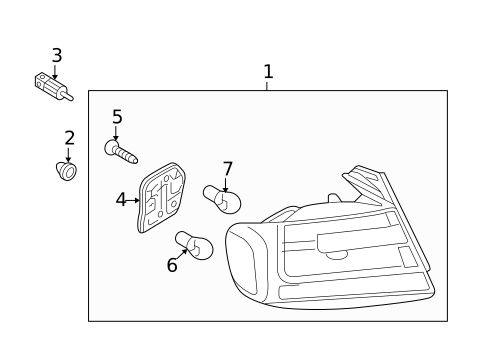 Tail Lamps for 2009 Audi A4 Quattro #4