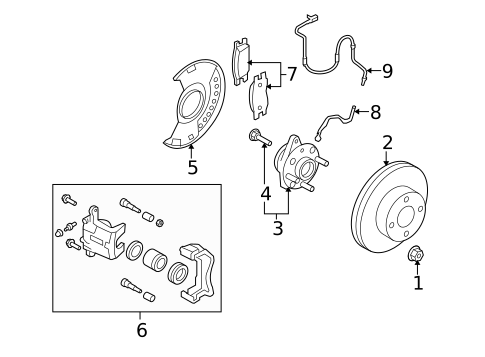 Front Brakes for 2010 Nissan Versa #0
