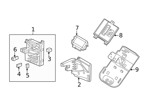 Electrical Components for 2015 Cadillac CTS #4