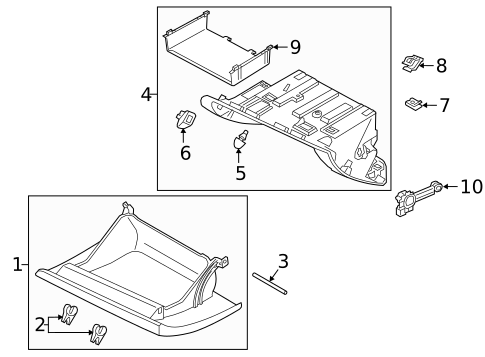 Glove Box for 2025 Volvo XC60 #0