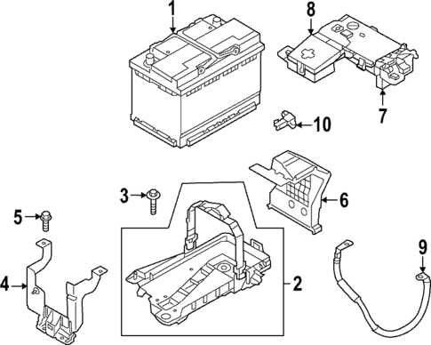Battery for 2025 Volvo EC40 #24