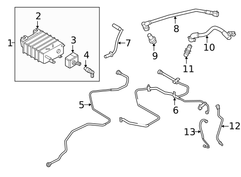 Sensors for 2017 Ford Edge #0