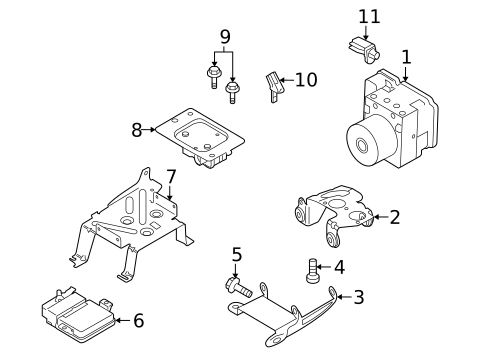 Anti-Lock Brakes for 2008 Volvo XC70 #0
