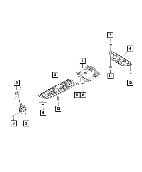 Exhaust System for 2019 Fiat 500X #1