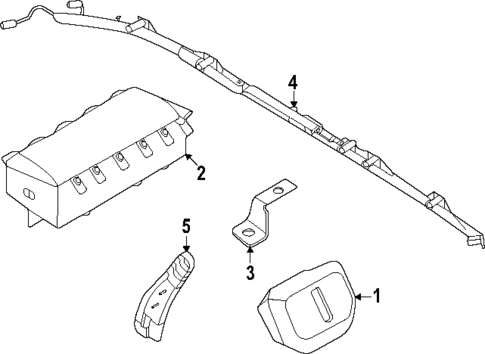 Air Bag Components for 2025 Lincoln Navigator #0