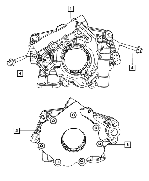 Engine Oiling, Oil Pan and Indicator (Dipstick) for 2008 Dodge Charger #2