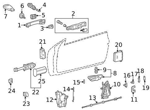 Door for 2002 Mercedes-Benz CLK430 #0