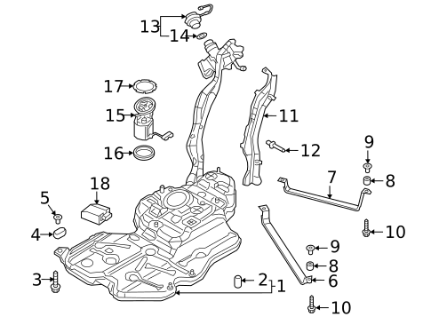 Fuel System Components for 2015 Volkswagen Golf #2