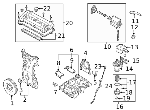 Engine Parts for 2007 Mazda 3 #1