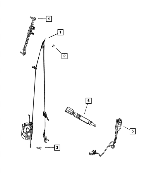 Seat Belts for 2011 Chrysler 300 #0