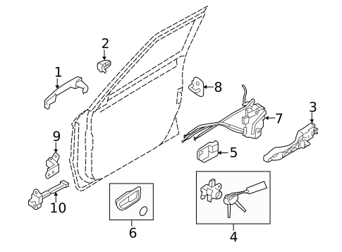 Front Door for 2013 Kia Soul #0