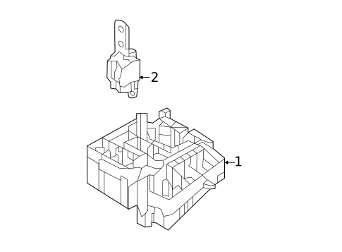 Fuse & Relay for 2012 Hyundai Azera #1
