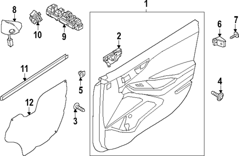 Front Door for 2024 Hyundai Ioniq 5 #2