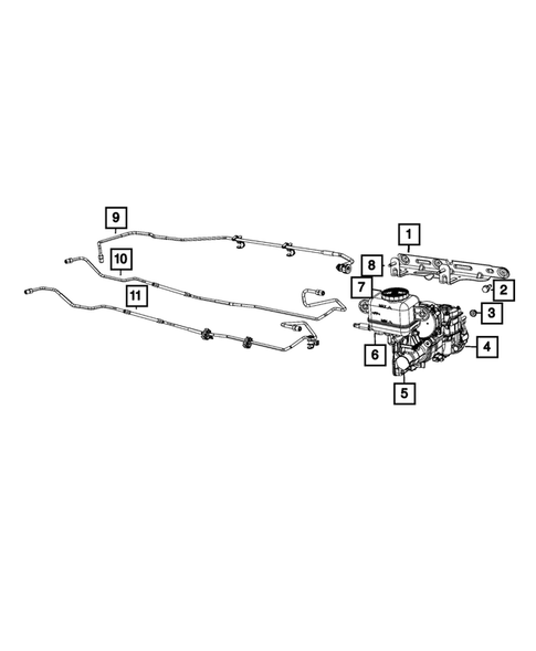 Power Brake Booster for 2024 Chrysler Voyager #0
