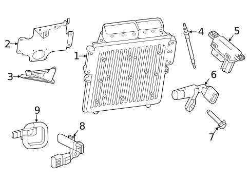 Powertrain Control for 2018 Land Rover Discovery #0