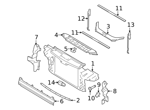Automatic Temperature Controls for 2008 Audi Q7 #1