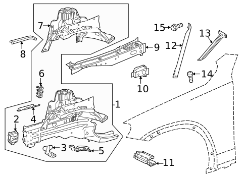 Inner Components for 2019 Mercedes-Benz GLC63 AMG S #0